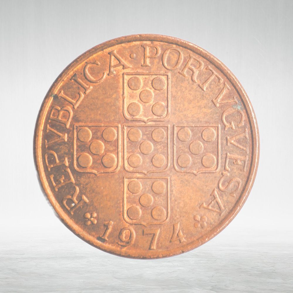 Portugal, 1 Escudo, 1974, VF