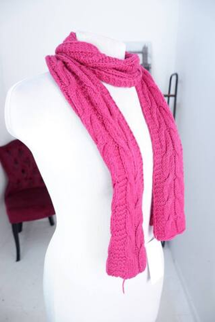 Шарф для зимнего образа