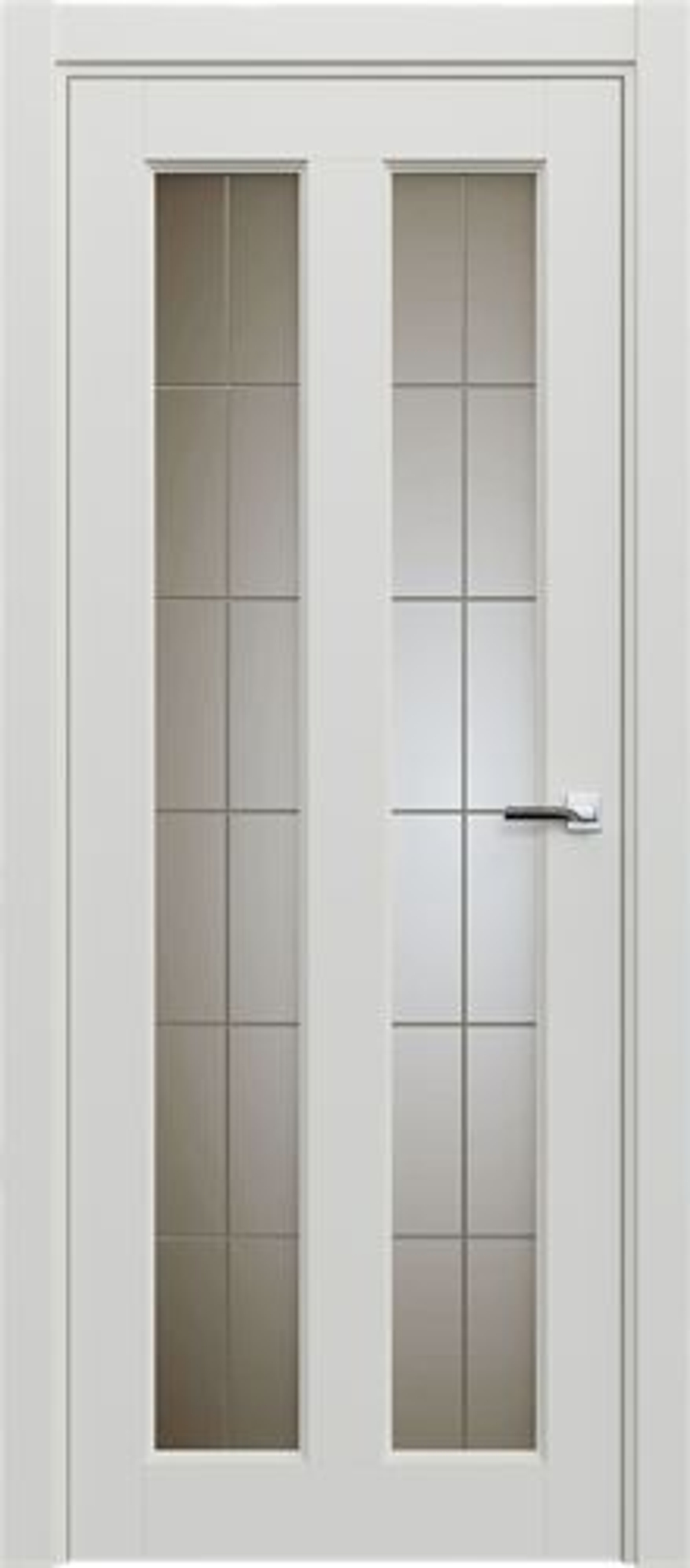 Межкомнатная дверь Status (Статус) 612 Сатинато бронза (алмазная гравировка) Белый жемчуг