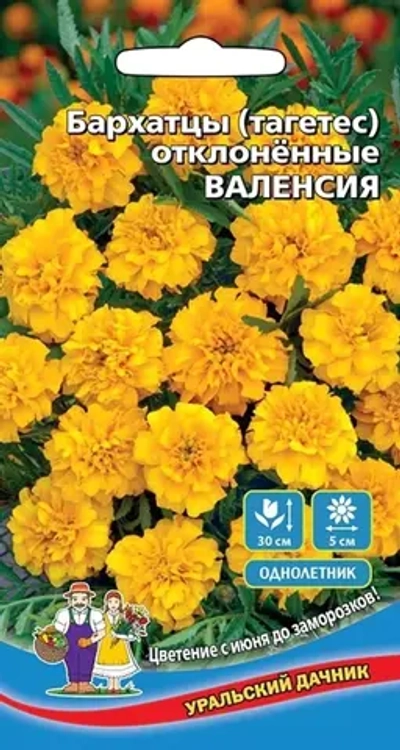 Семена Бархатцы Валенсия 0,2гр (УД) Е/П