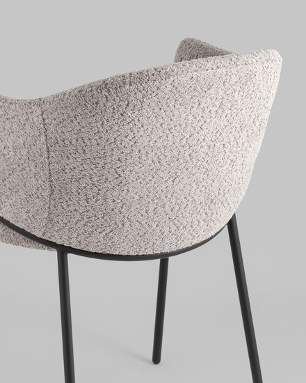 Стул Sid букле серый