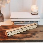 Деревянный  подарочный короб для указки 400 мм. PK11