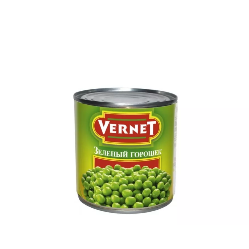 Горошек зеленый Vernet 400 гр
