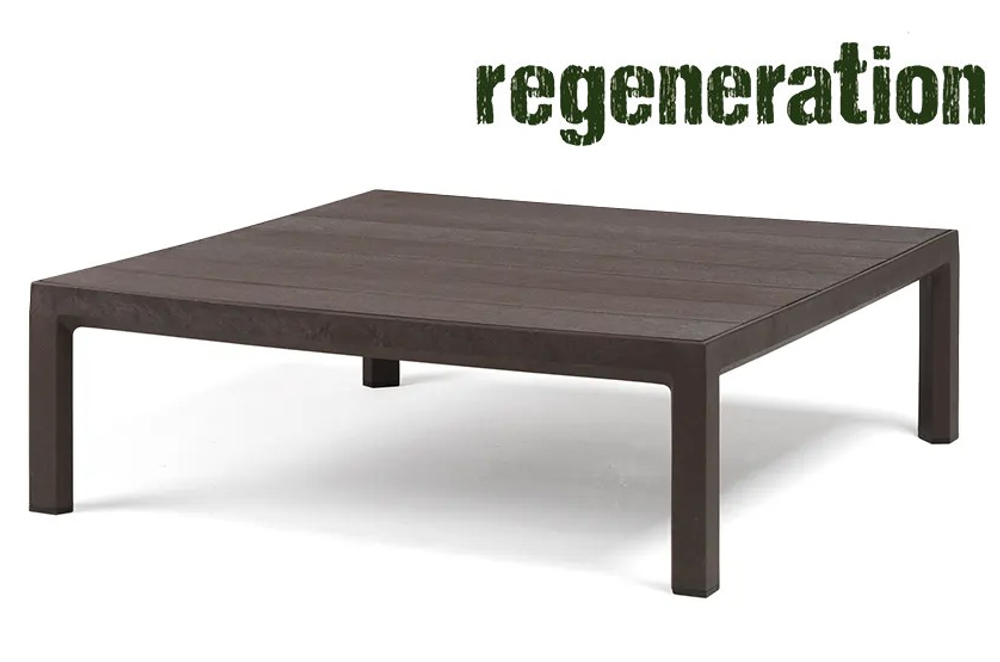 Столик пластиковый кофейный Nardi Maximo, терра