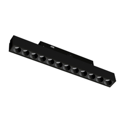 259107CCT Светильник трековый 48V UNO CCT COB LED 12W 740LM 24G ЧЕРНЫЙ МАТОВЫЙ 3000K/4000K/6000K/SMART