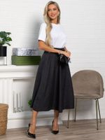 Юбка Льюис (черная) Ю15463-10М LT Collection