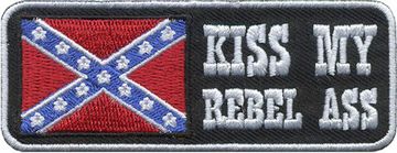 Нашивка Поцелуй мой бунтарский зад (189)
