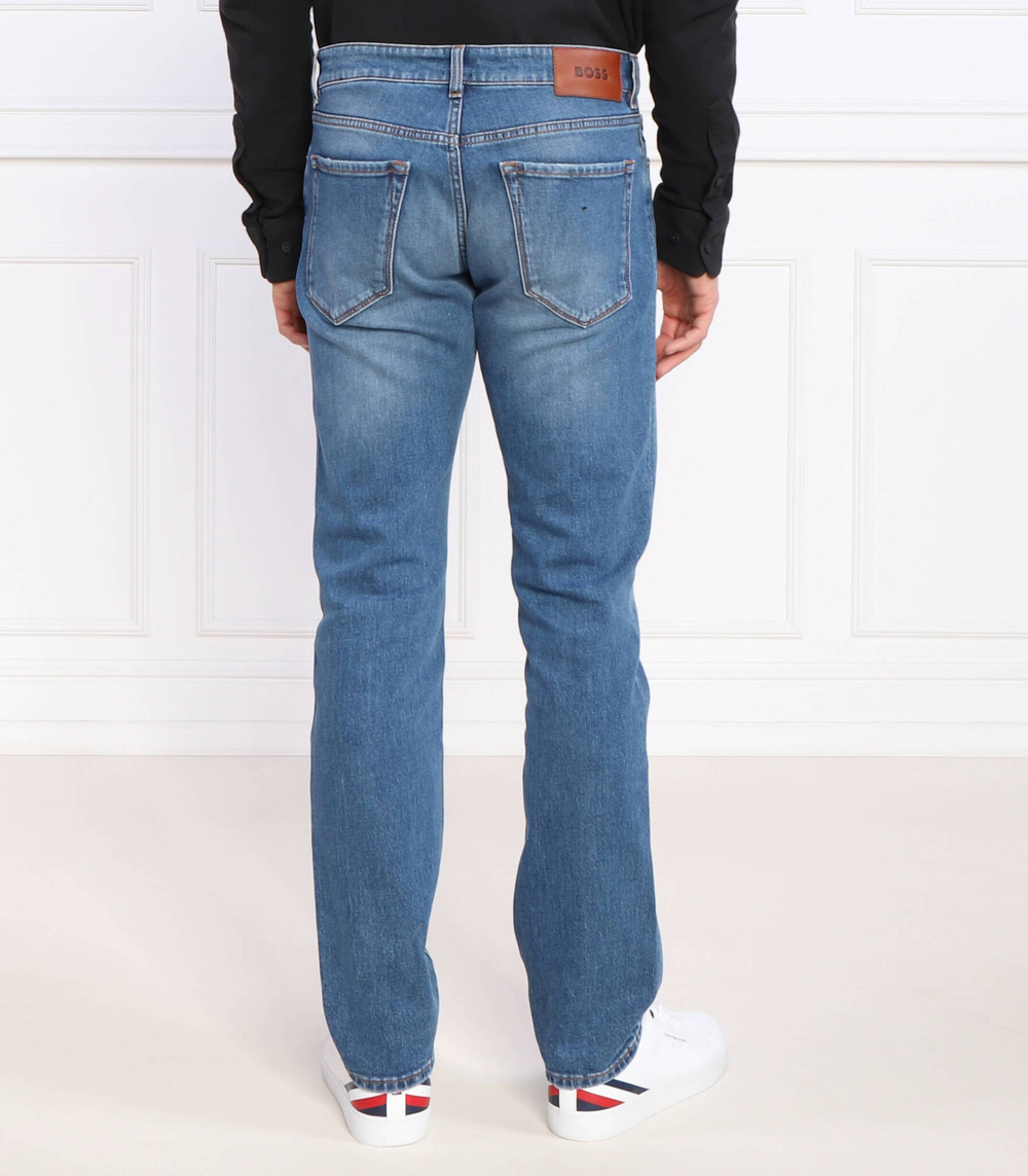 джинсы maine3 BOSS BLACK - голубой(50488587)