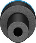 Переходник цанговый со вставной втулкой Festo QS-6H-4-100 (комплект 100 шт)