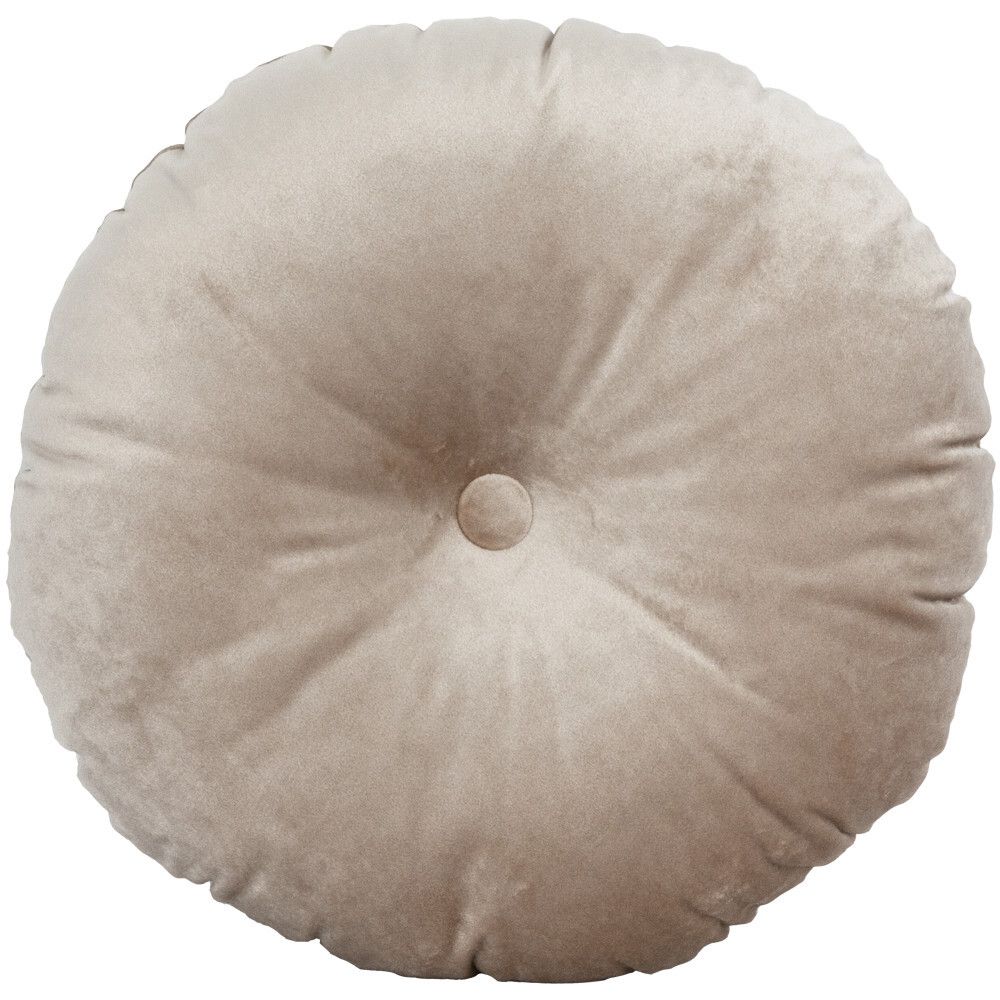 Подушка декоративная Вельвет Беж