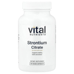 Vital Nutrients, Цитрат стронция, 90 веганских капсул (227 мг на капсулу)