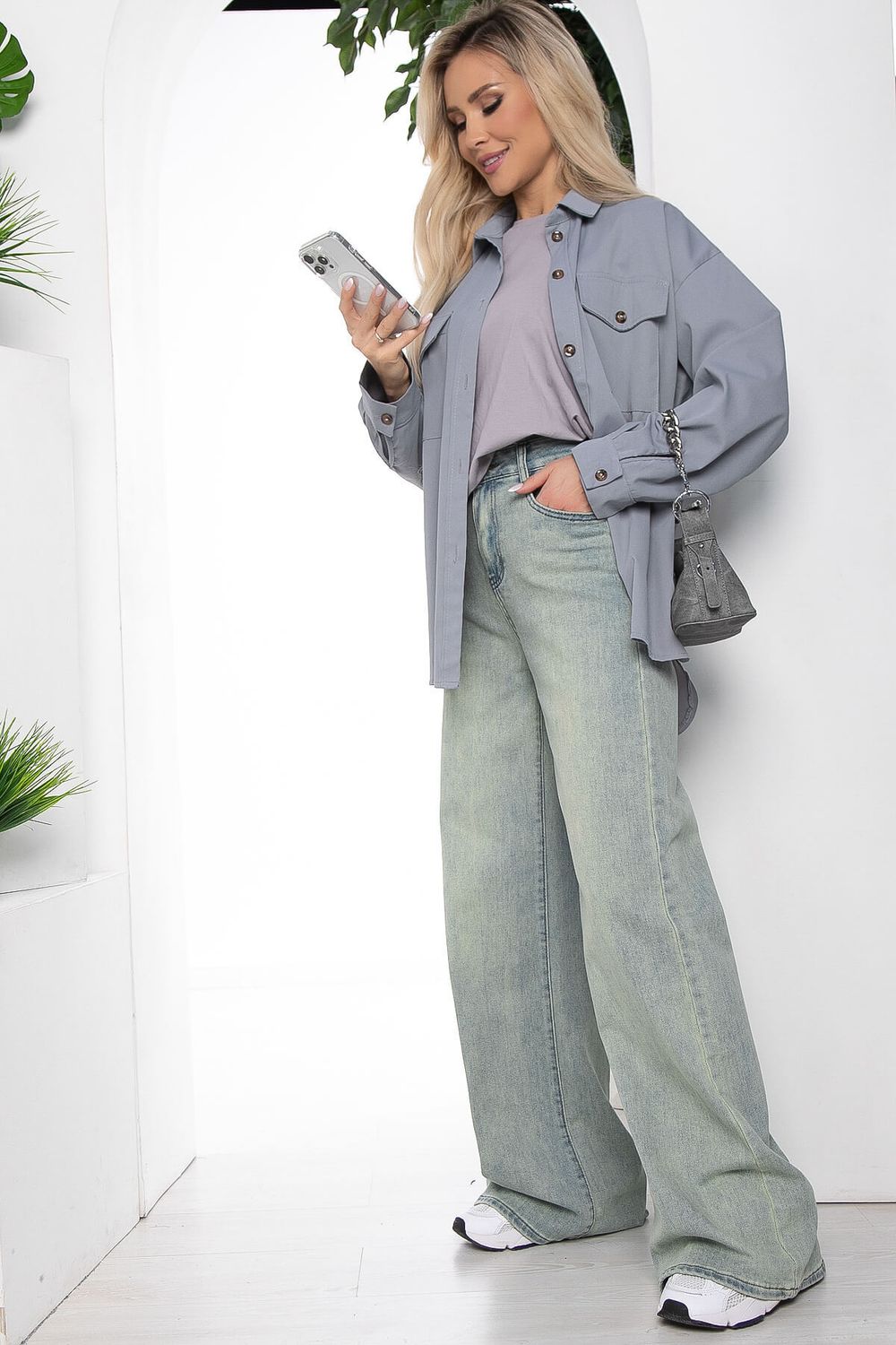 Джинсы Кайли (синие) Б10365 LT Collection