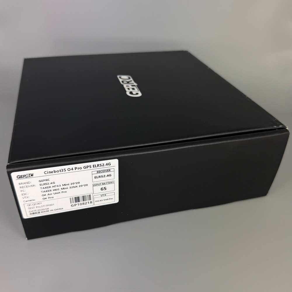 Квадрокоптер GepRC Cinebot35 04 Pro GPS ELRS2.4 6S
