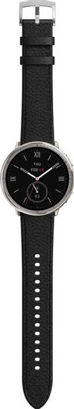 Смарт-часы AMAZFIT Active 2R Premium A2437,  43.9мм,  1.32",  черный/серебристый