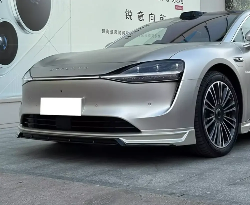 Обвес Stelato S9 2024+ диффузор боковые юбки губа переднего бампера