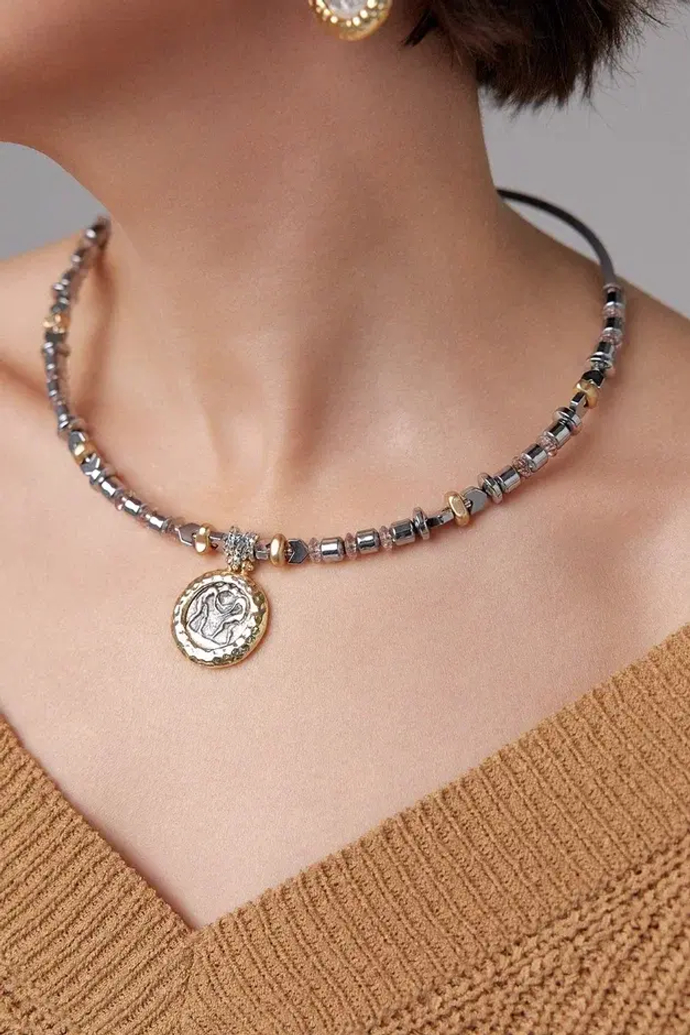 Coins7 Sg Чокер с подвеской арт.2100