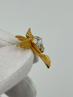 Брошь пин Колибри