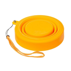 Tramp Стакан силиконовый складной с крышкой, TRC-083-6050, оливковый
