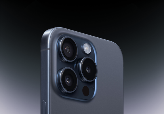 Телефон Apple iPhone 15 Pro 1Tb (Blue titanium)