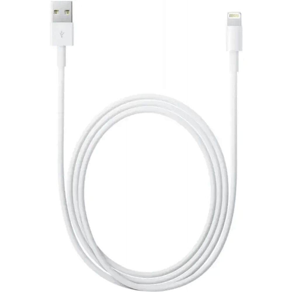 Кабель Apple Lightning на USB 100см (MXLY2/MD818) (белый)