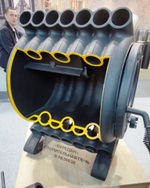 Чугунная печь длительного горения БУРЕДАН