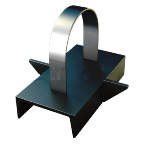 Опоры неподвижные хомутовые Т3.10 194мм СЕРИЯ 4.903-10