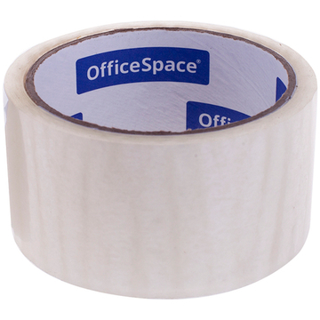 Клейкая лента упаковочная OfficeSpace, 48мм*40м, 38мкм, ШК. Скотч