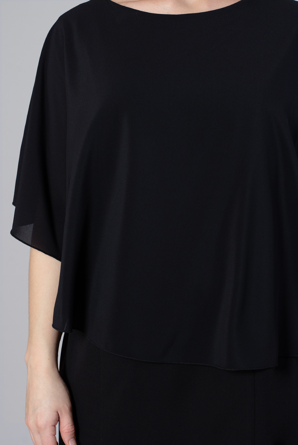 Платье женское 4542ЛП, черный #85Ч054542ЛП