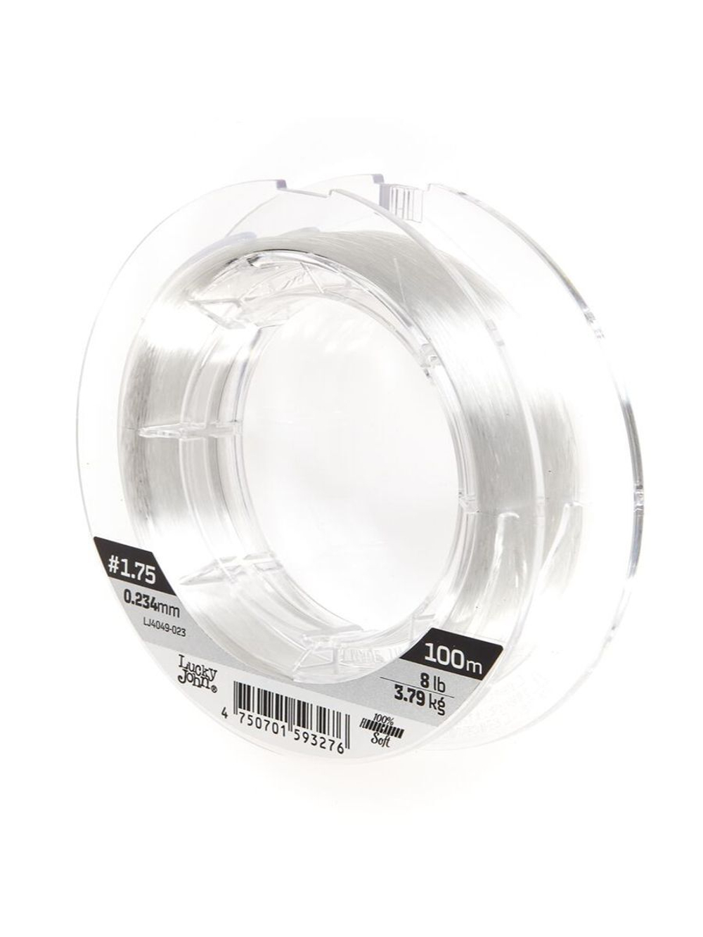 Леска монофильная Lucky John FLUOROCARBON Soft 100/023