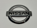 HH-082 / Логотип (шильдик, надпись, эмблема) "Nissan" 12.5см для крышки багажника / решетки радиатора / капота (1 шт.) -