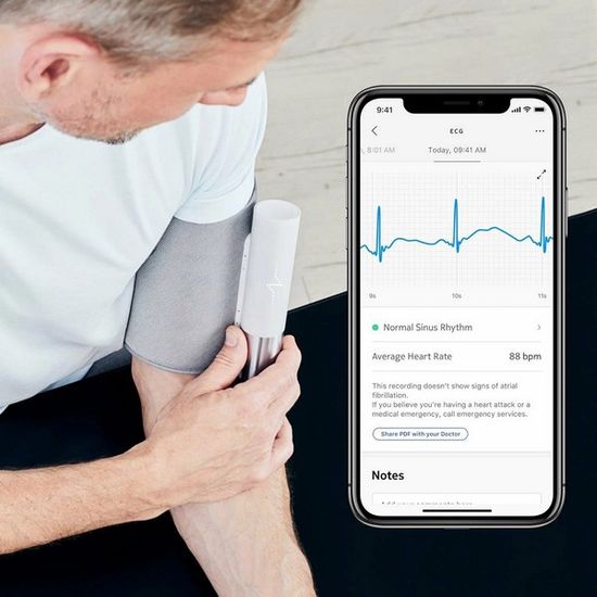 Умный монитор Withings BPM Core (WPM04) для измерения давления с ЭКГ и цифровым стетоскопом