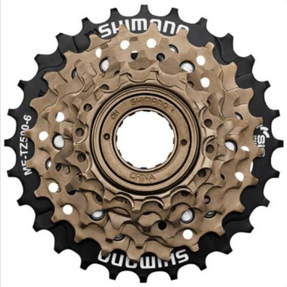 Кассета трещ. 6ск. AMFTZ5006428 2-8039 TOURNEY 6х14-28 HG/UG (аналог MF-TZ20) коричн. SHIMANO