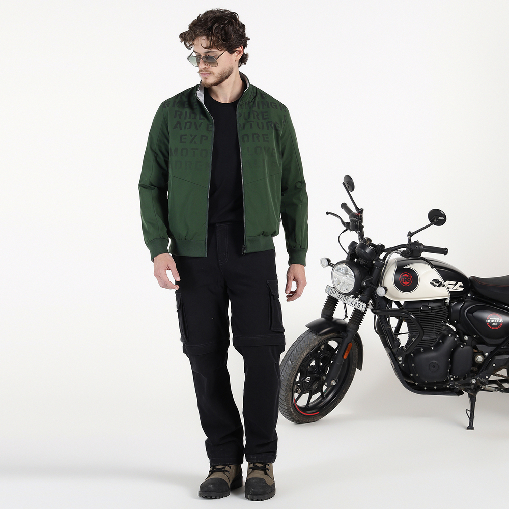 Куртка-бомбер двусторонняя Royal Enfield Ousten REVERSIBLE JACKET