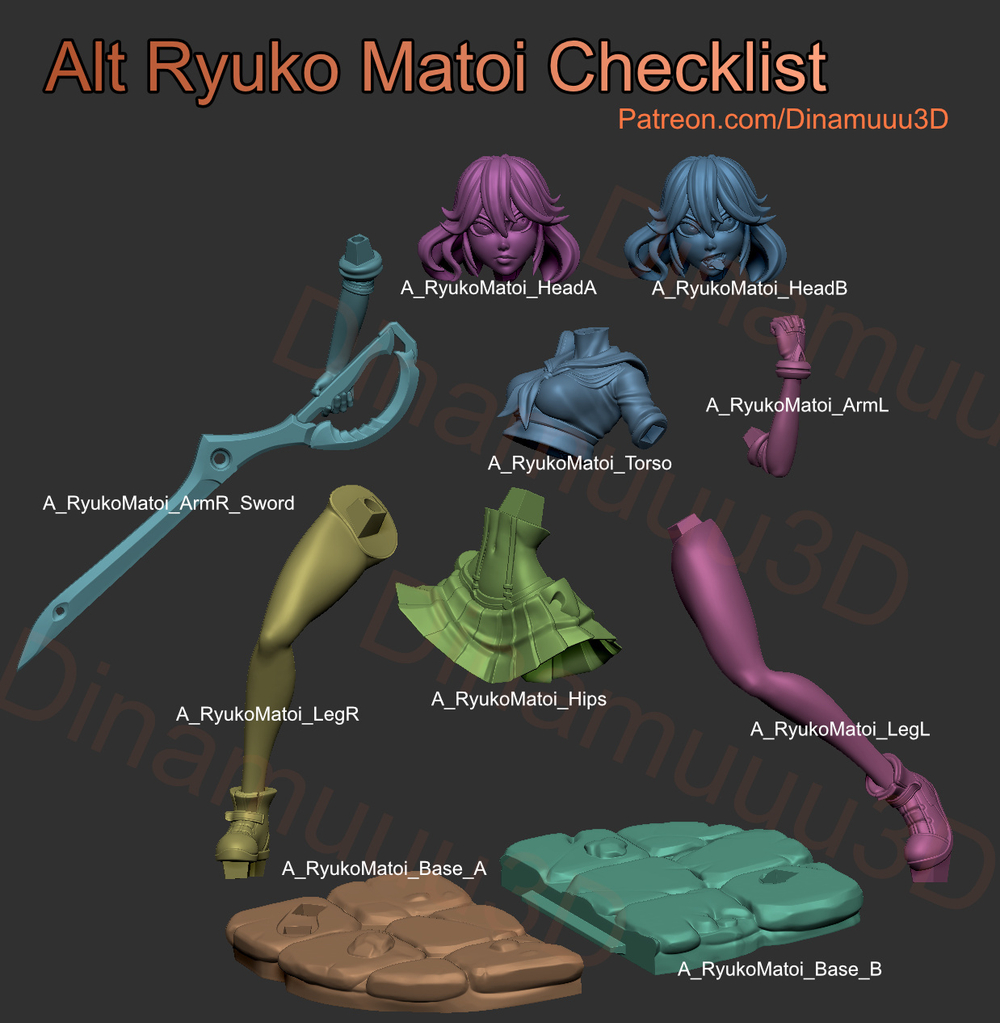 Рюко Матой Убей или умри Фигурка NSFW Ryuuko Matoi Kill la Kill