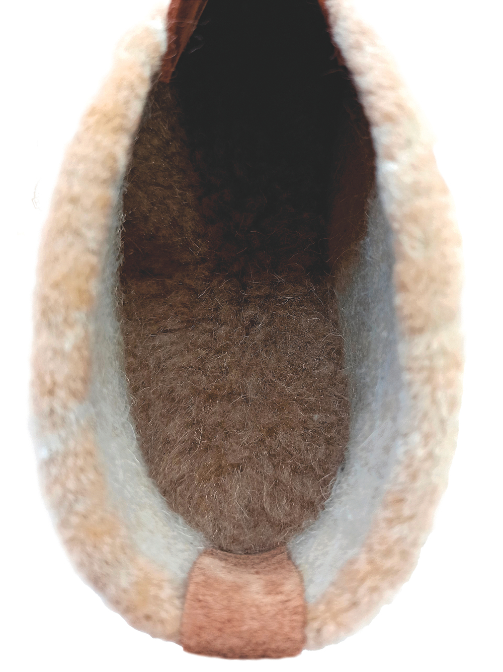 Ботинки меховые "Winter peach"