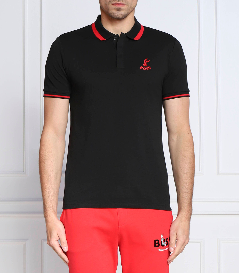 поло boss x looney tunes bun BOSS BLACK - черный(50485406)