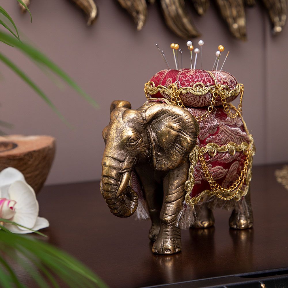 Игольница Слон Бронза Каледония