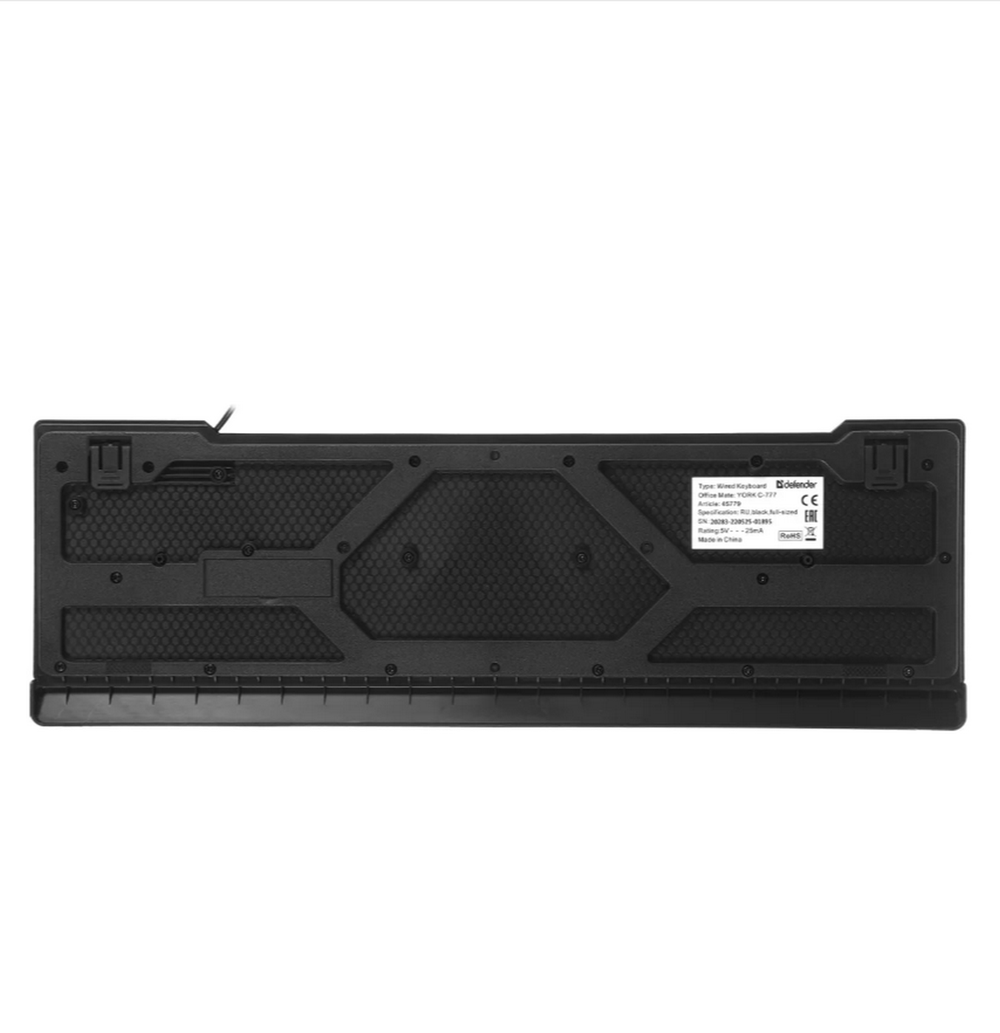 Клавиатура + мышь Defender York C-777 (проводной набор)