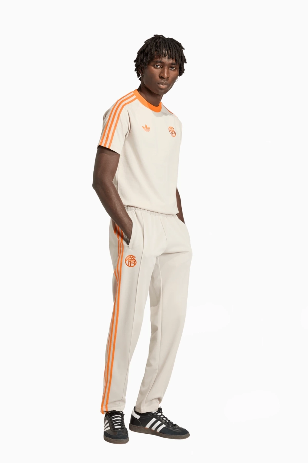 Штаны adidas FC Bayern 25/26 Originals Track - бежевый