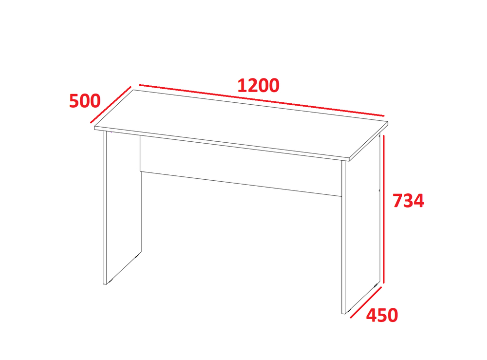 Стол письменный Бланка