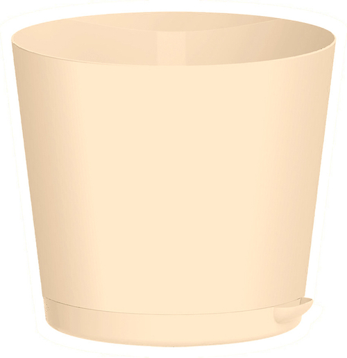 ГОРШОК Д/ЦВЕТОВ OREGANO D160ММ 2Л С ПРИКОР/ПОЛИВ МРАМОР