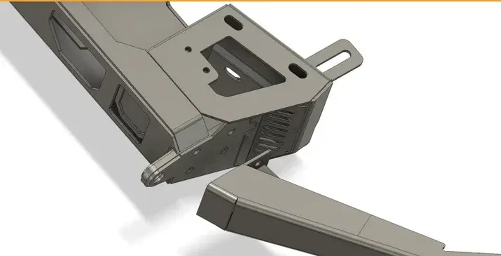 Силовой бампер передний с доп. светом и местом под лебедку для Lexus GX 550 GX550 2024+ Лексус защитный обвес