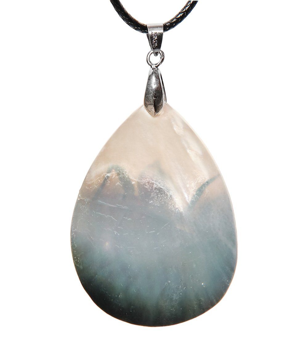 ШК-55/139-B Кулон из перламутра «Ирис»