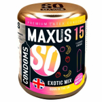 Ароматизированные презервативы Maxus Exotic Mix - 15 шт. (Цвет: не задано)