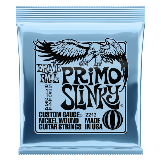Струны для электрогитары ERNIE BALL 2212 Nickel Wound Slinky Primo 9.5-44