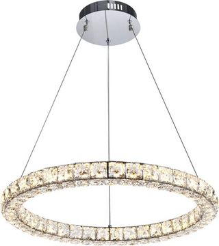 Люстра подвесная LED 60W 3000К-6000К 4052/09/06P хром UltraTon Stilfort