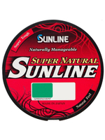 Монофильная леска для рыбалки SUNLINE Super NATURAL 600м (green) #1,5/6LB/0,205мм