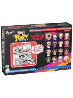 Фигурка Funko Bitty POP! Stranger Things SZN1 Dustin+Lucas+Eleven+Mystery (1 of 4) 4PK 83662