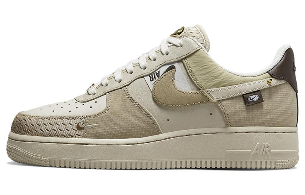 Кроссовки Nike Air Force 1 Low Tan Bling (Женская размерная сетка)