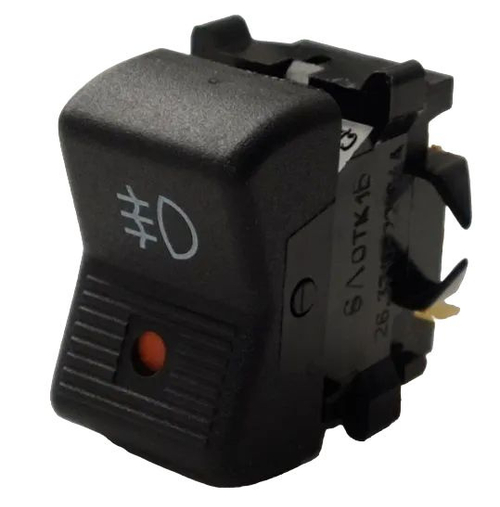 Кнопка включения заднего противотуманного фонаря ВАЗ 2106 с подсветкой